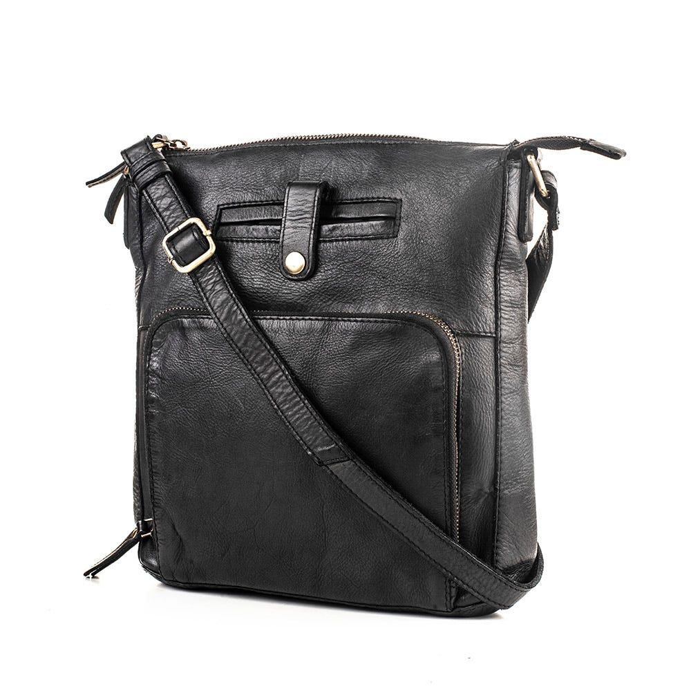 milok レザーバック Milo - Black Soft Grain Leather