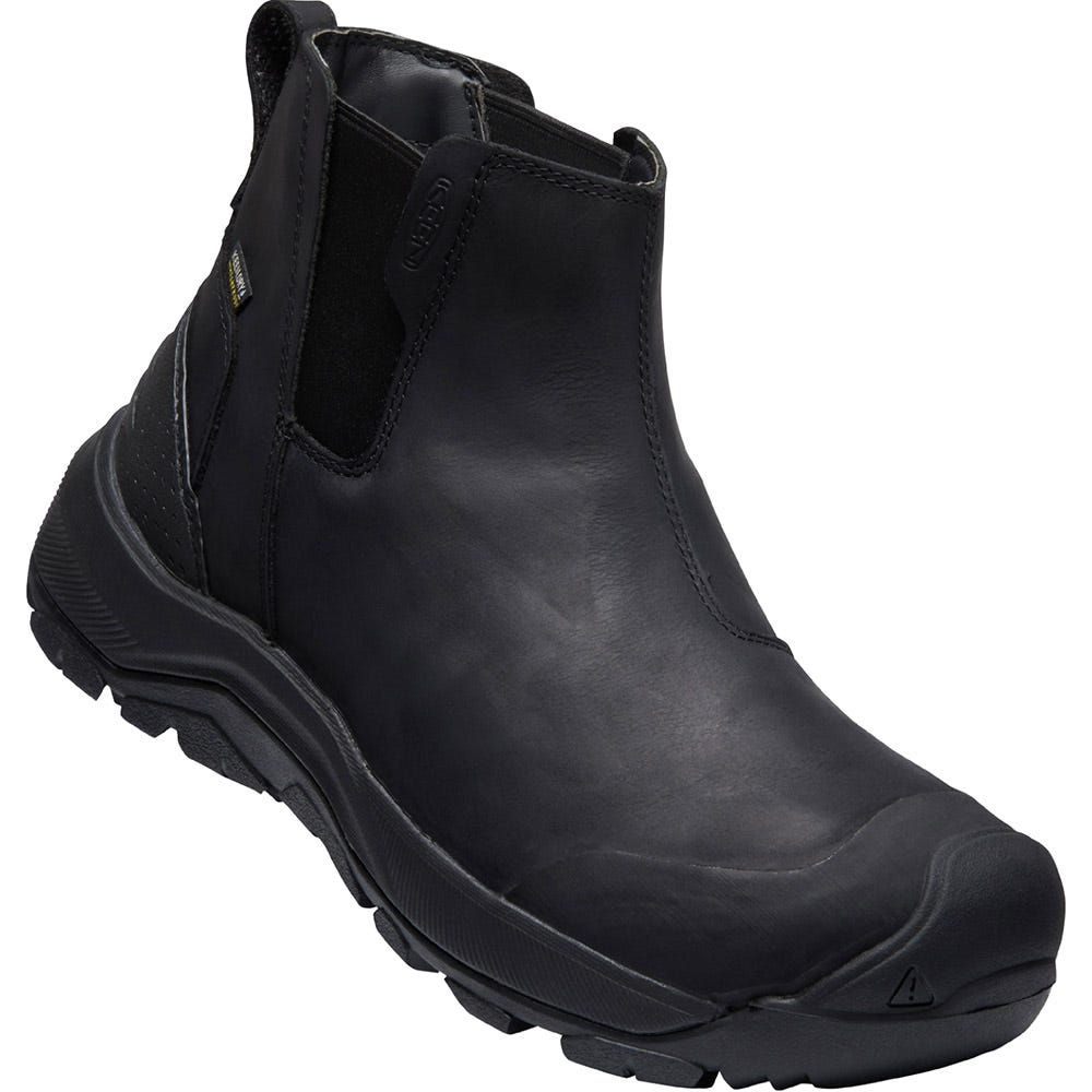 NEW KEEN men\'s revel iv waterproof insulated chelsea boot in black Men main image 2