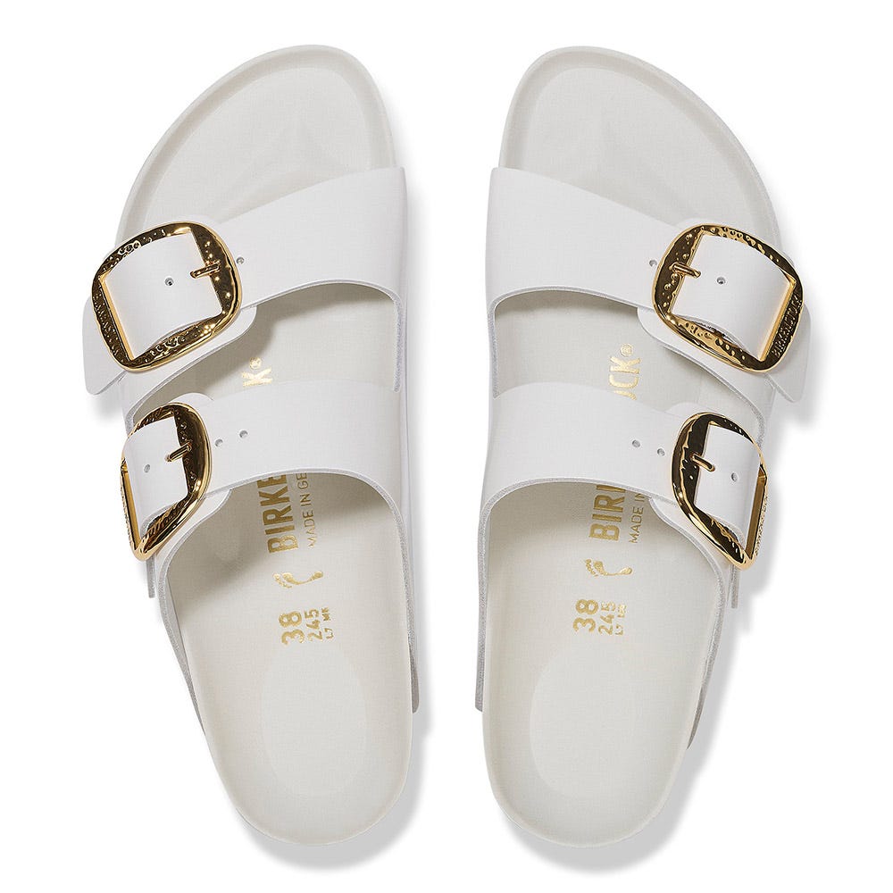 Women's Birkenstock Arizona Hammered Big Buckle | Schuler Shoes