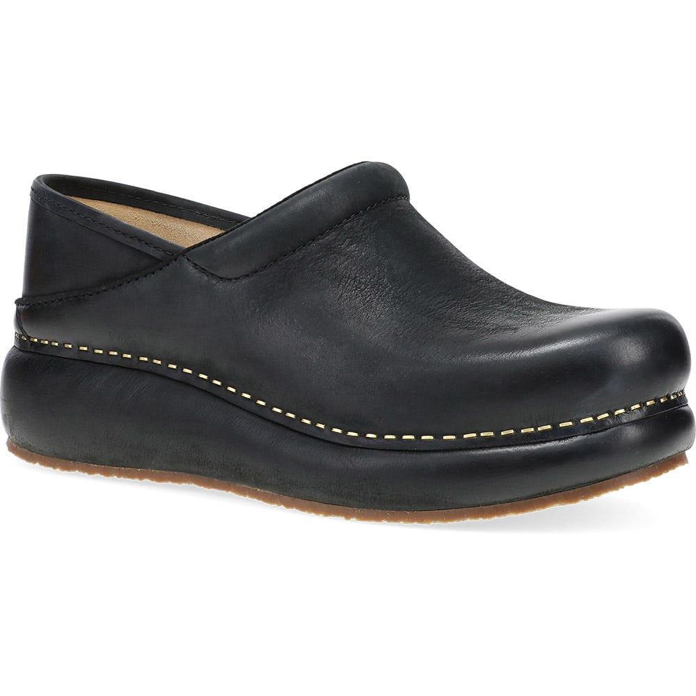 platform dress shoes Suede Slingback Platform Clogs Block Heel main image 0