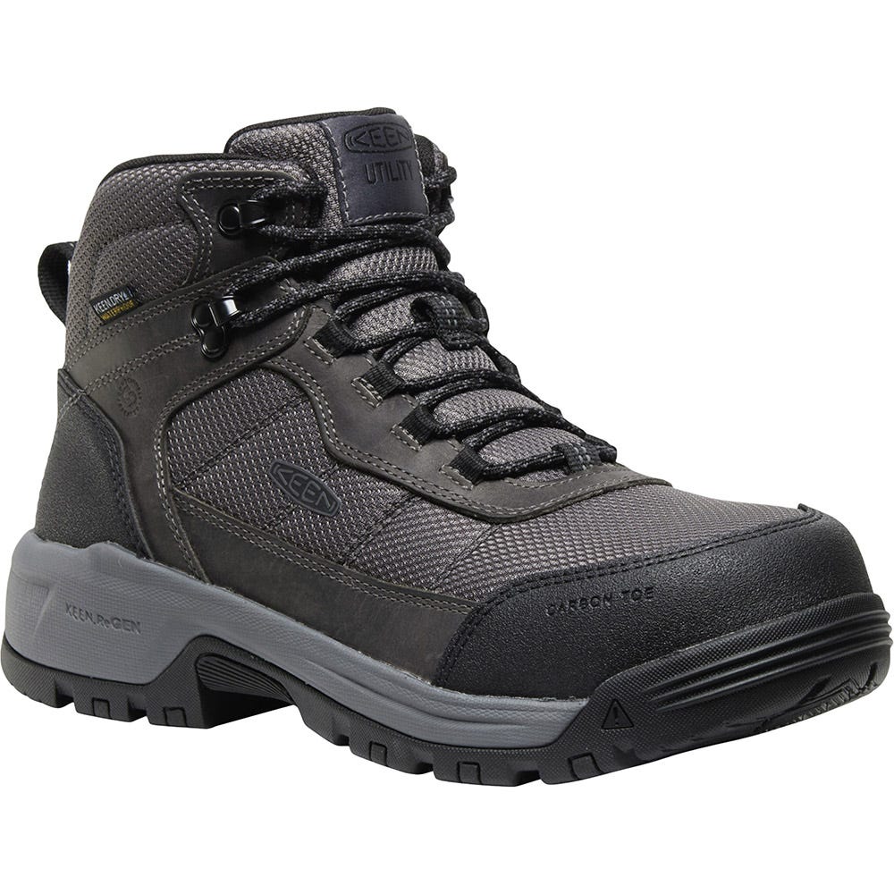 Keen Men\'s Skokie Waterproof Magnet/Black Men\'s Work Boot Men main image 2