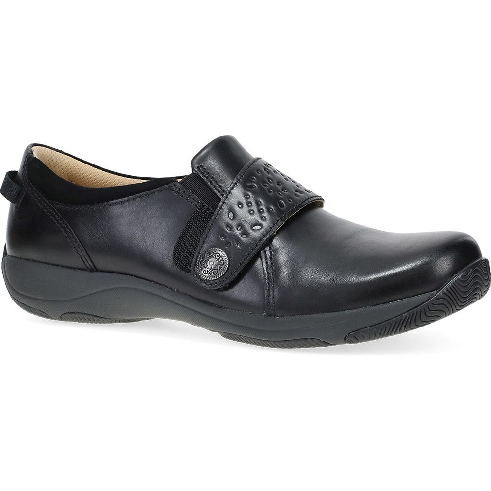 knee length dresses for ladies Dansko Patti Women's, Black Milled / 41 main image 1