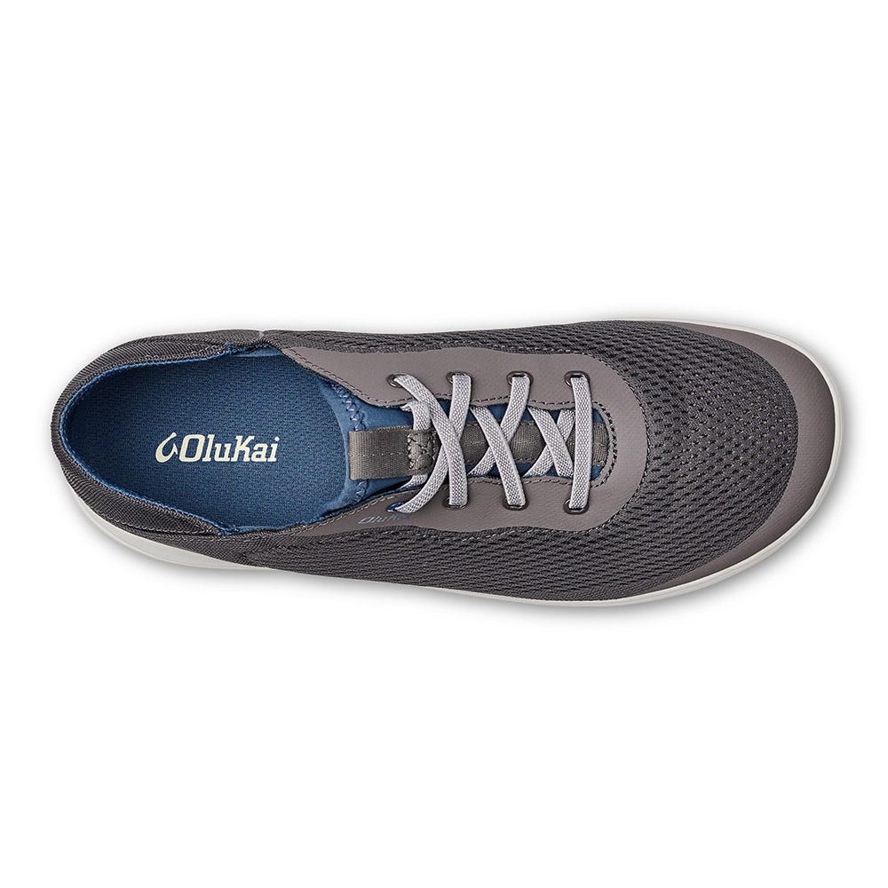 OluKai Moku Pae Shoes Mens Size 11 Gray Mesh Lightweight Sneakers 10472-PVVN Moku Pae - Cloud Grey / Ash – OluKai main image 2