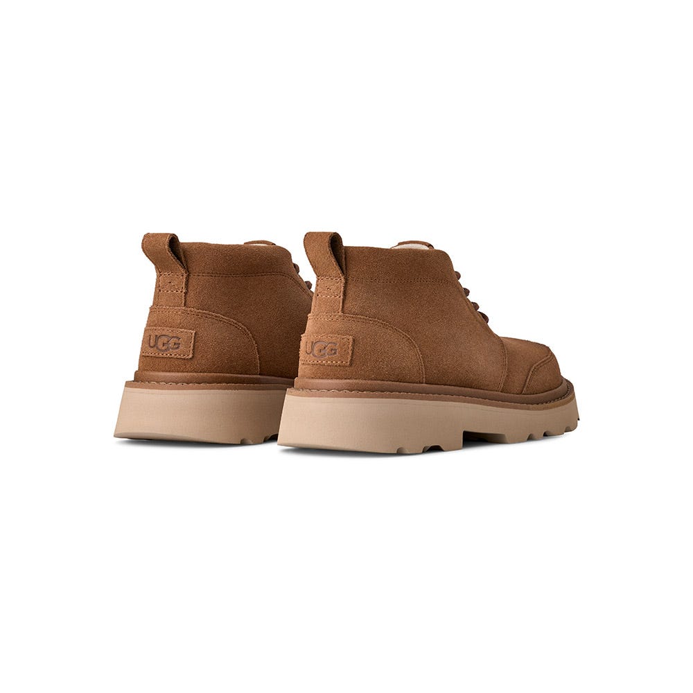 UGG Chukka Lug 1171113-CHE Boots Men 12 Brown Suede Lace Up  display picture 1