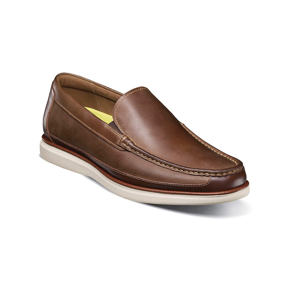 Men's Florsheim Tropics Moc Toe Venetian Slip On | Schuler Shoes