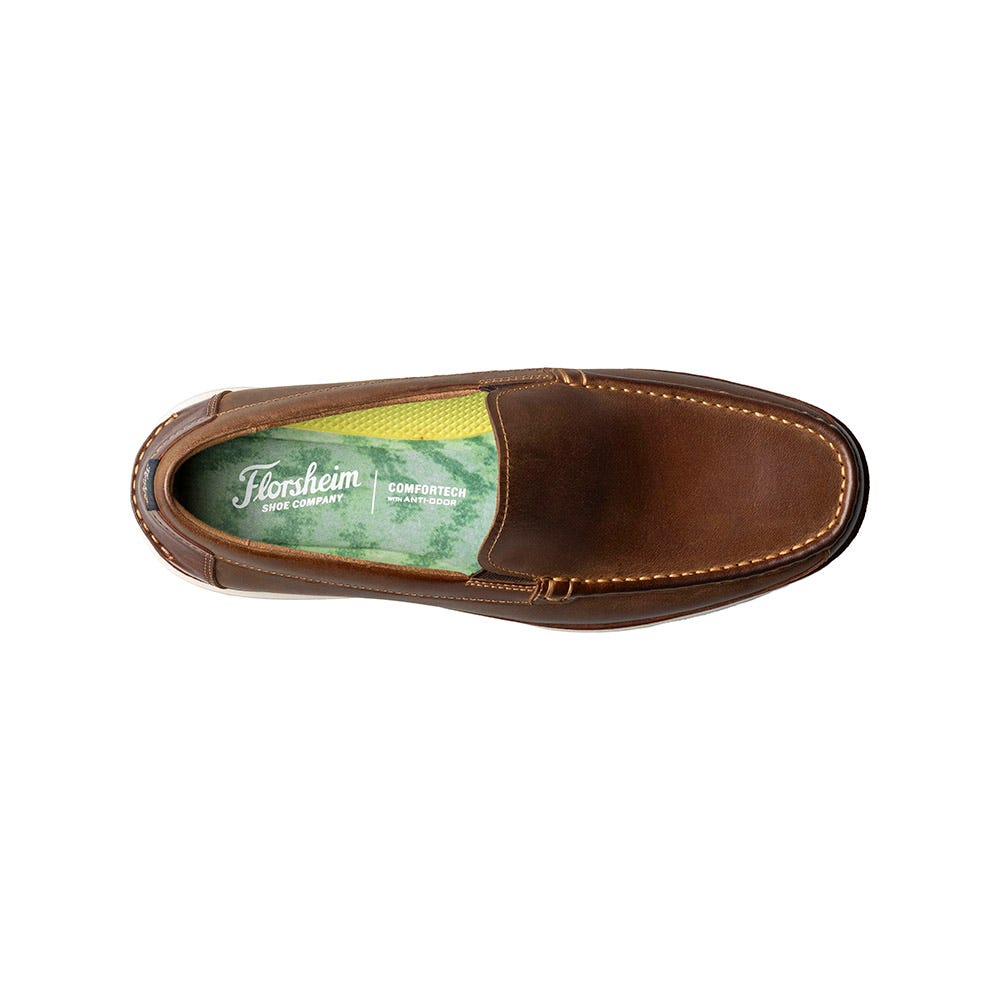 Men's Florsheim Tropics Moc Toe Venetian Slip On | Schuler Shoes