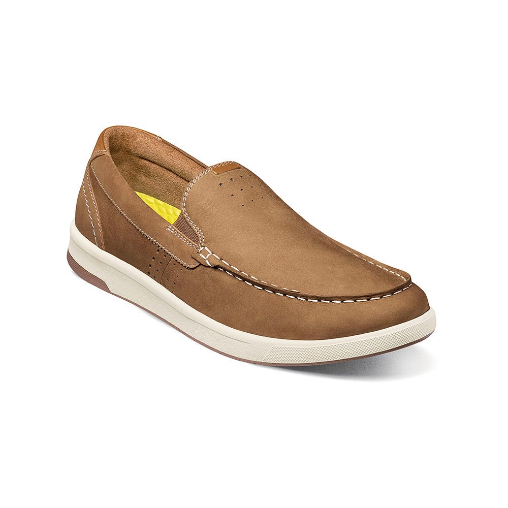 Men's Florsheim Crossover Moc Toe Slip On Schuler Shoes