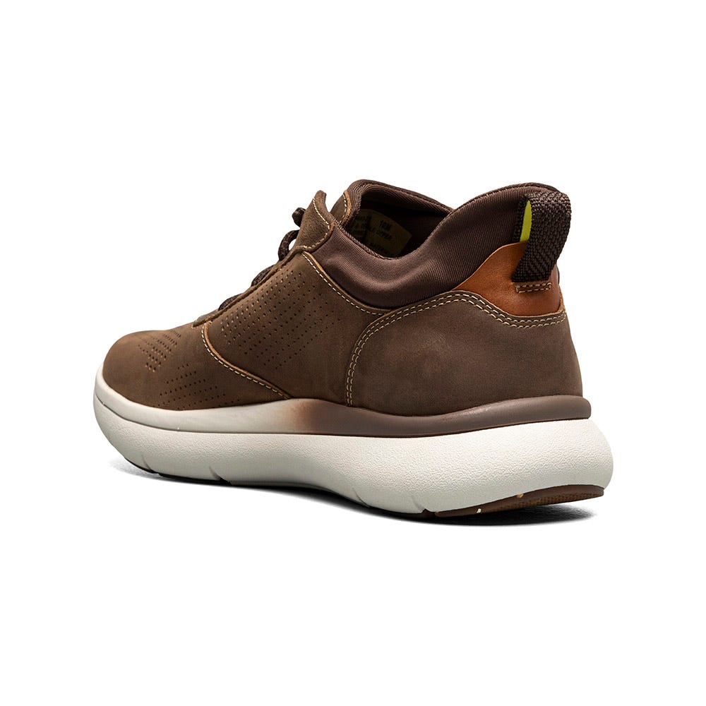Florsheim Men\'s Fleet 14443-005 Perf Toe Elastic Leather Lace Sneaker - Size 12W Men main image 3