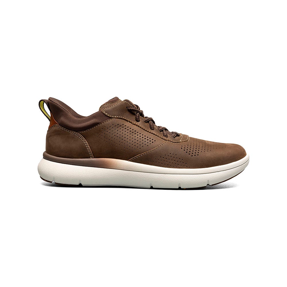 Men's Florsheim Fleet Perf Toe Elastic Lace Sneaker | Schuler Shoes