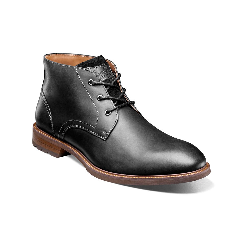 Men's Florsheim Lodge Plain Toe 3-eye Chukka Boot Schuler Shoes