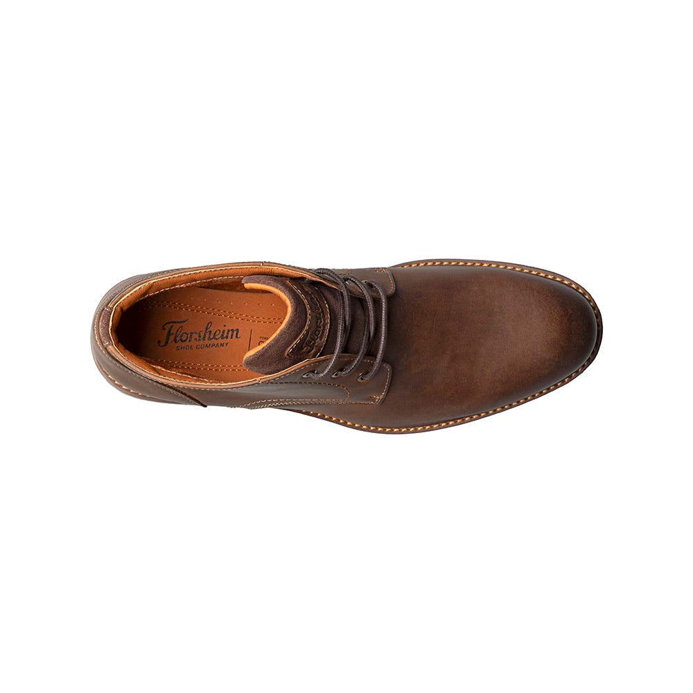 Men's Florsheim Lodge Plain Toe 3-eye Chukka Boot | Schuler Shoes