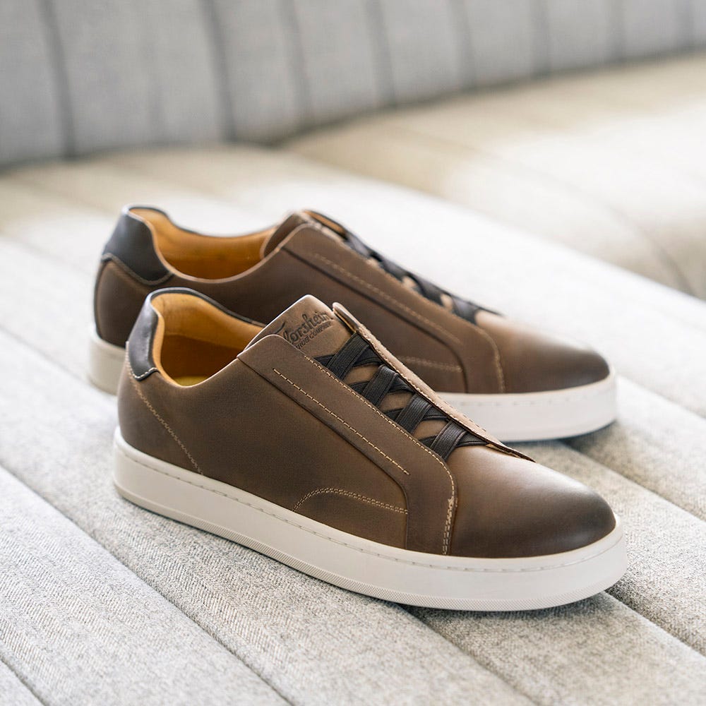 Men's Florsheim Monopoli Elastic Lace To Toe Sneaker | Schuler Shoes