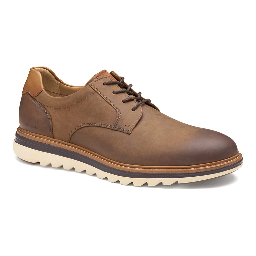 靴 PLAIN-TOE SHOES IN D.BROWN 28cm Men's Johnston & Murphy Braxton Plain Toe | Schuler Shoes