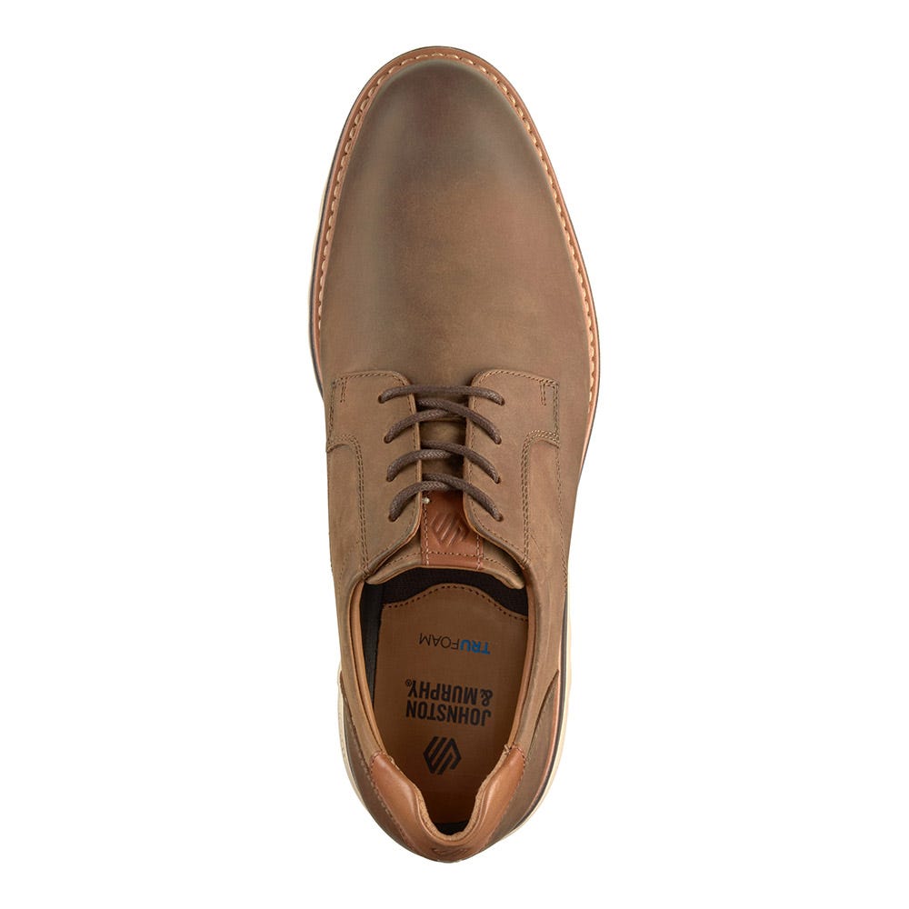 Johnston Murphy Men’s Size 13.0 M Braxton Plain Toe Brown Leather Oxford Shoes Men main image 4