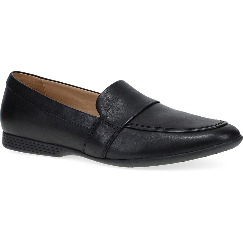 knee length dresses for ladies Dansko Women's Danica Loafer, Black Waterproof Burnished / 42 / M main image 1
