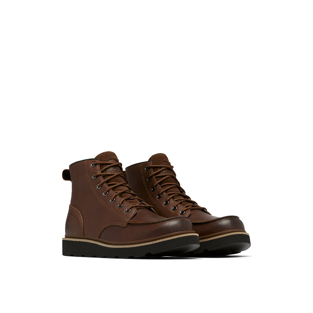Sorel Woodburn Brown Leather Chukka Boots Men 10.5 NM1821-202 Desert Ankle Shoes Sorel Men main image 4
