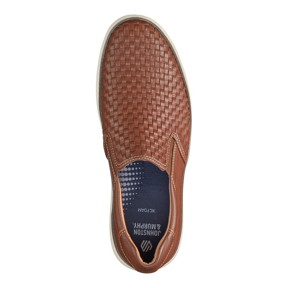 Men's Johnston & Murphy Mcguffey 2 Woven Slip-on | Schuler Shoes