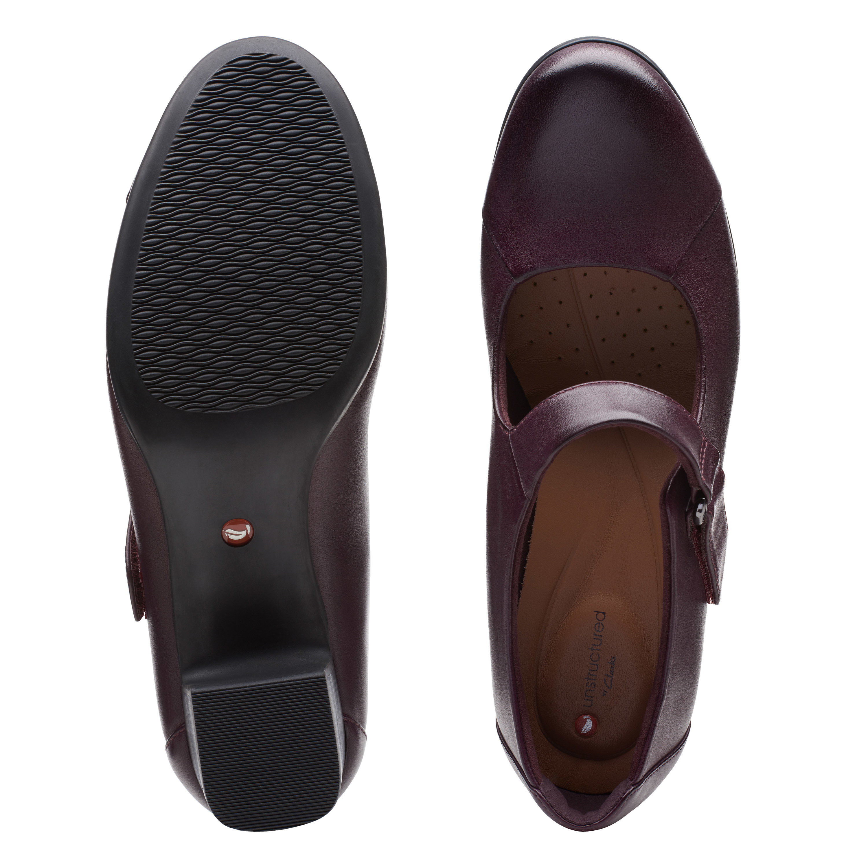 clarks unstructured wide fit