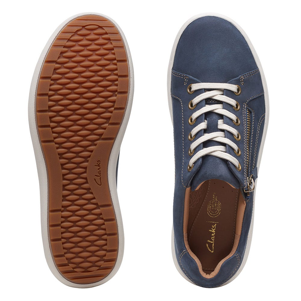 Sneaker Clarks Women Nalle Lace White | De Schoenenfabriek