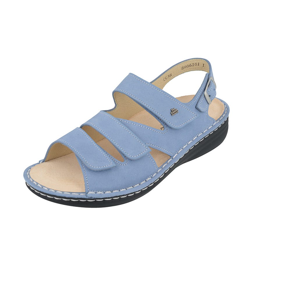 Finn Comfort コンフォートサンダル ブルー サイズ39 Women's Finn Comfort Praia Mellow | Schuler Shoes