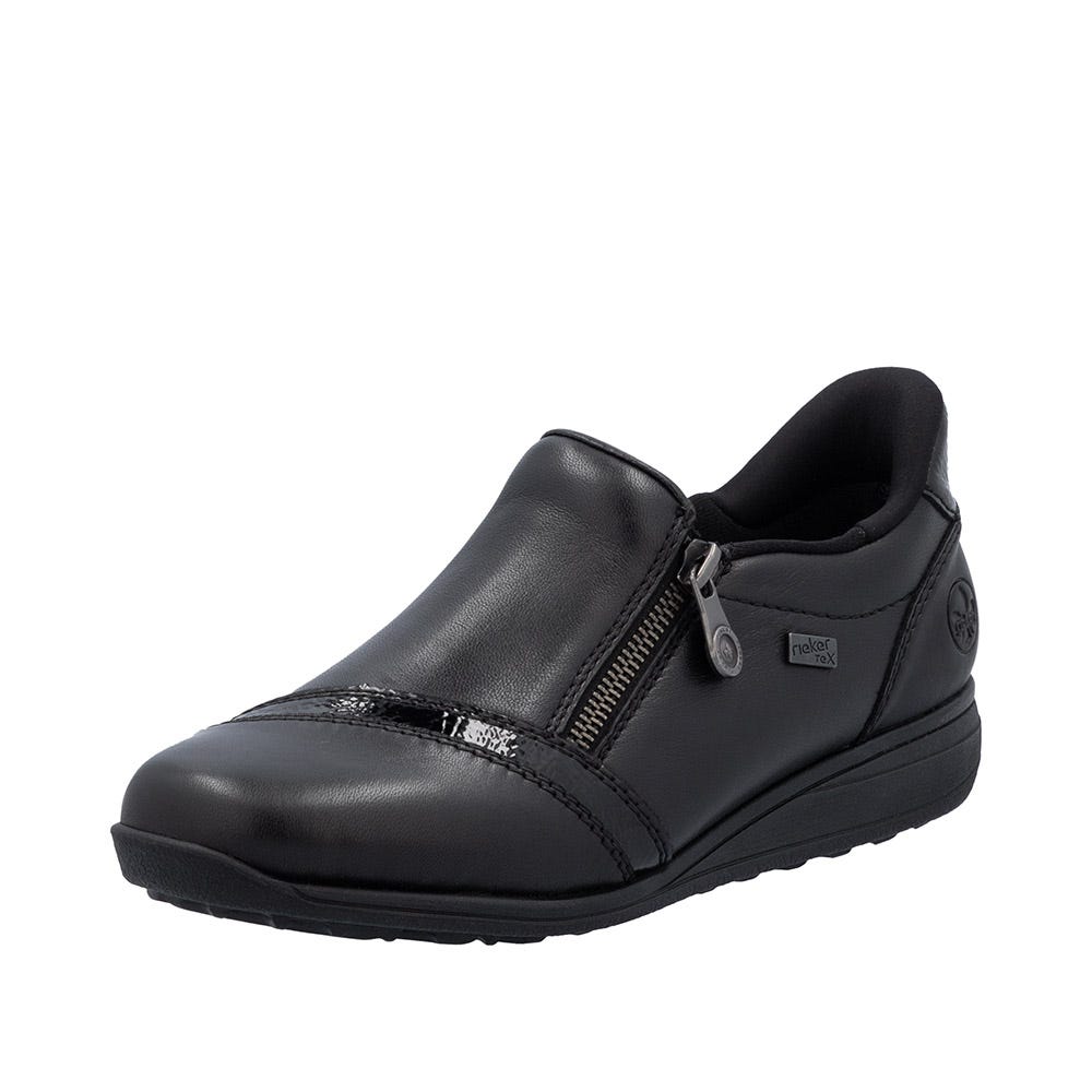 Sandali Rieker Donna 608K2 Con Dettaglio Gemma - Tacco Basso, Slip On - Foto 4