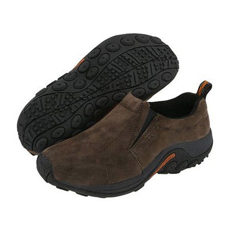 Merrell Mens Jungle Sport Casual Shoes Brown Black Lace Up Low Top Moc Toe 11 Merrell Men main image 4