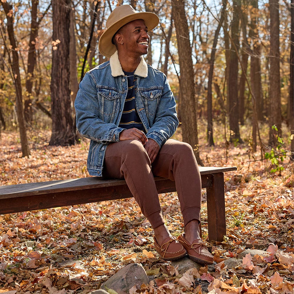 Men's Minnetonka Moosehide Tread | Schuler Shoes