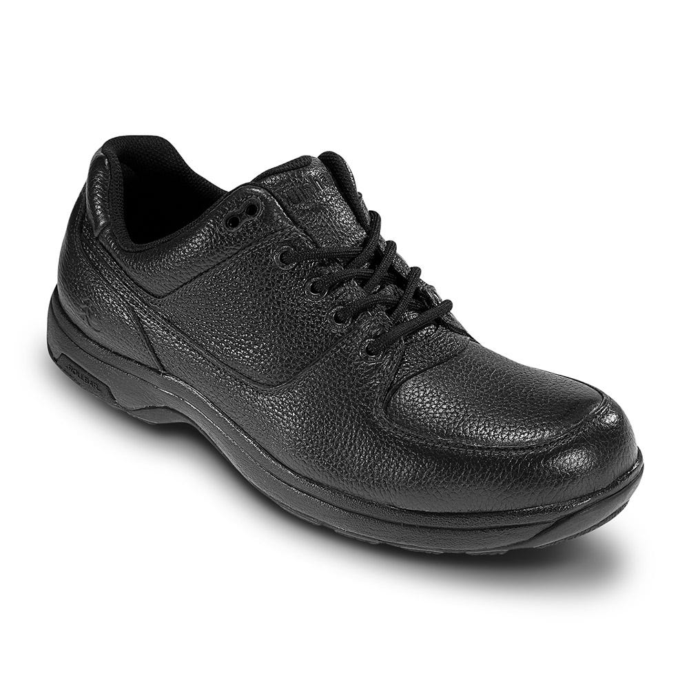 Dunham Shoe Men\'s 11.5 B Black Leather Lace Up Comfort Round Toe Low Top‎ Block Dunham Boots Mens 7 Combat Black Leather Lace Up Comfort  main image 4