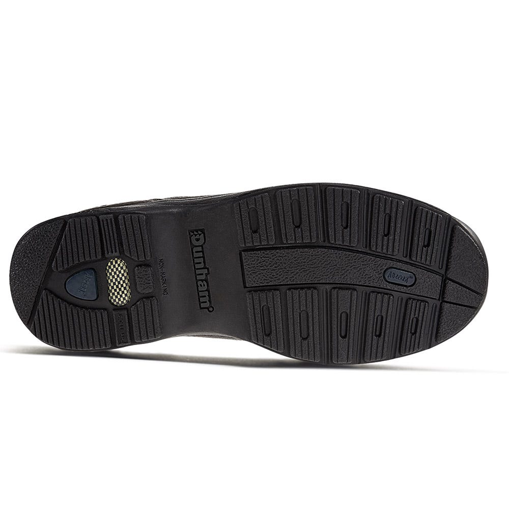 Dunham Gatlyn Scarpe Da Ginnastica Uomo, Nero, Taglia 44 EU (larga X-Wide), Con Plantare Memory Foam Rimovibile