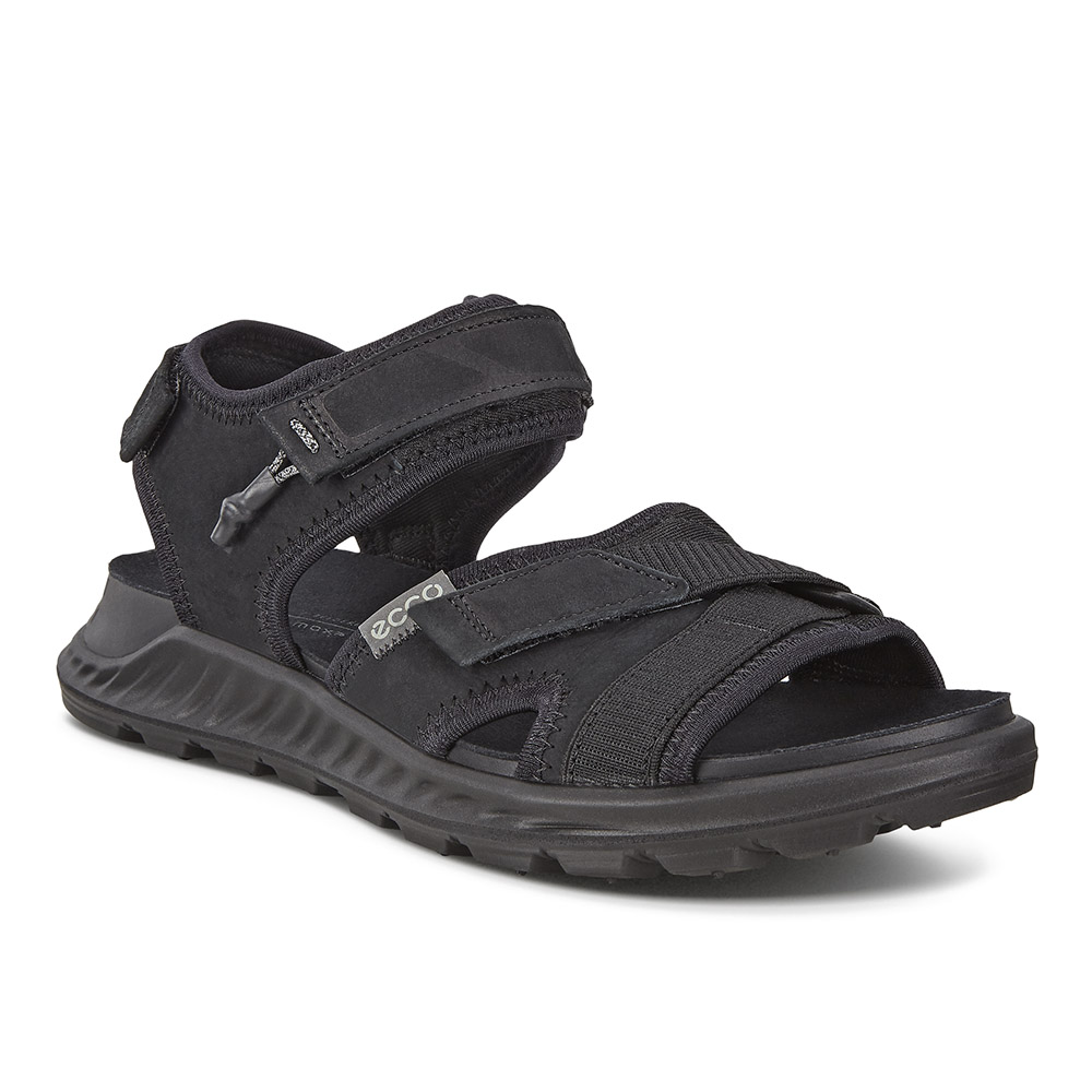 ecco 3 strap sandal