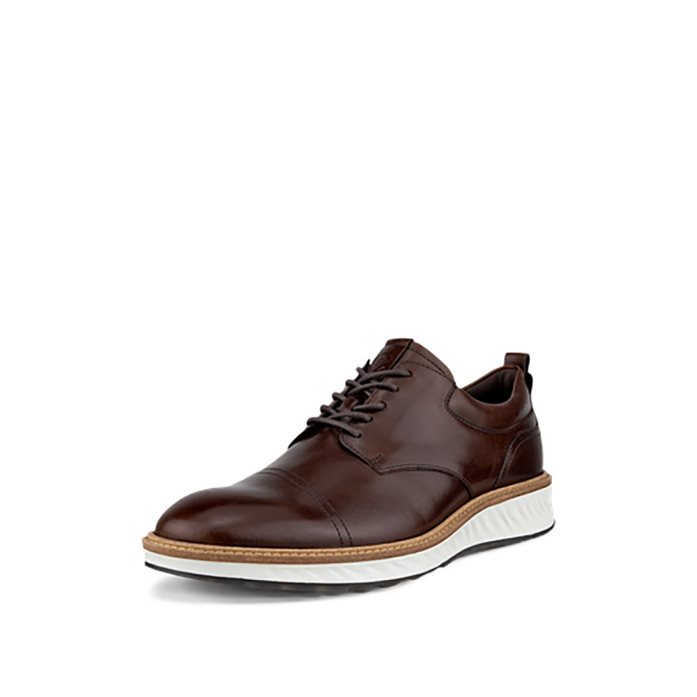 ECCO ST.1 Hybrid 牛革 サイズ26cm Men's ECCO® St.1 Hybrid Leather Derby Shoe | Black