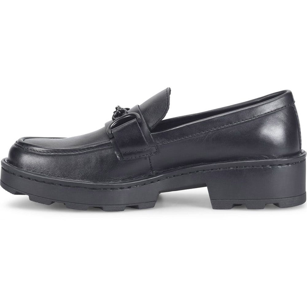 Born Black Leather Lace up Loafers Size 8 BLO6901B Women main image 2