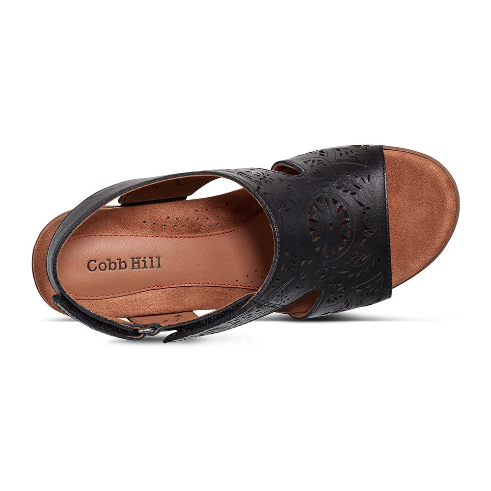 Cobb Hill Chlorna Sandal in Black | Lyst
