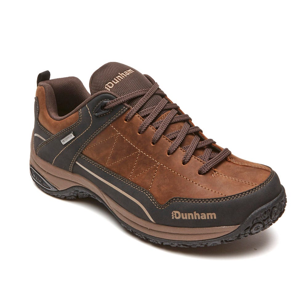 Dunham Men\'s Khaki Cloud Plus II Leather Waterproof Ankle Hiking Boot Size 8.5‎ Amazon.com | Dunham Men main image 2