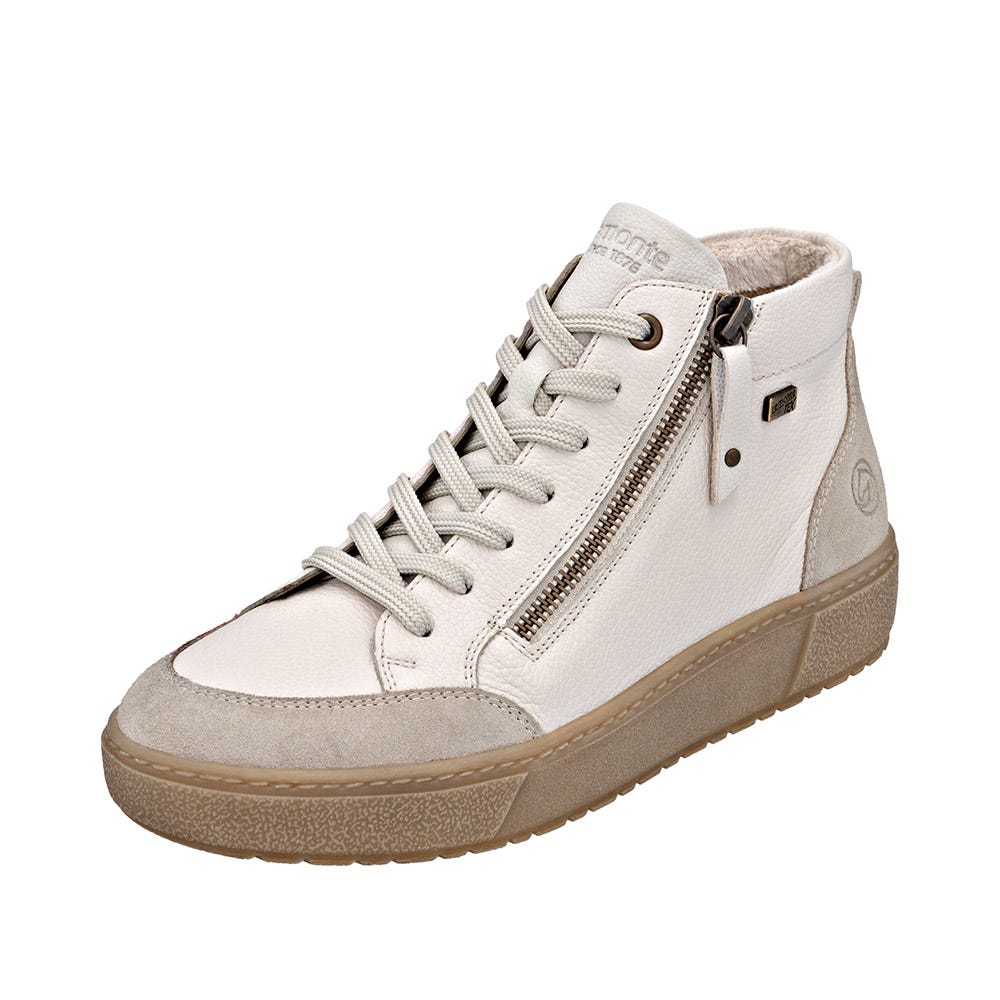 Remonte Dames D2V71 Sneaker High, Zwart, 40 EU, zwart, 40 EU