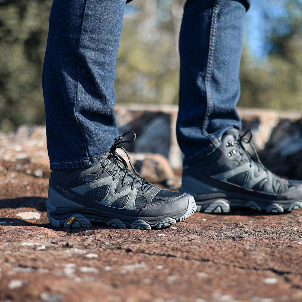 ミッドウィンター Men's Merrell Thermo Snow Grip Mid Wp | Schuler Shoes