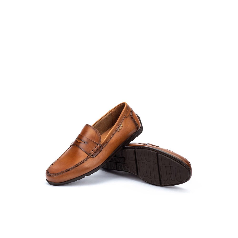 靴 Plain Loafers (brown)/ OHOTORO Mens Brown Leather Penny Loafers: OPERA 003 – Officine Creative