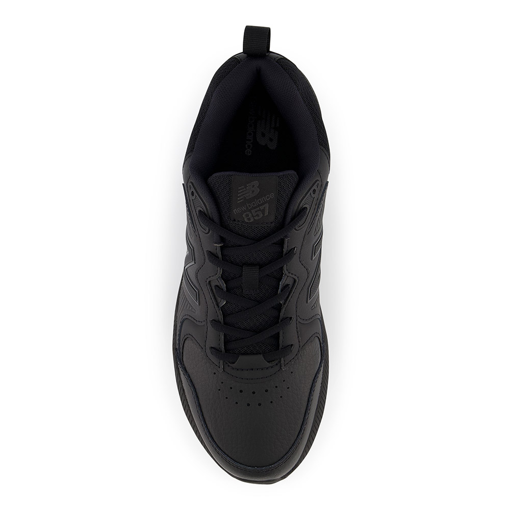 【New Balance】☆スニーカー☆ Men's MX857v3 Slip Resistant New Balance MX857v3 MX857AB3 Men's SR Black Sneaker